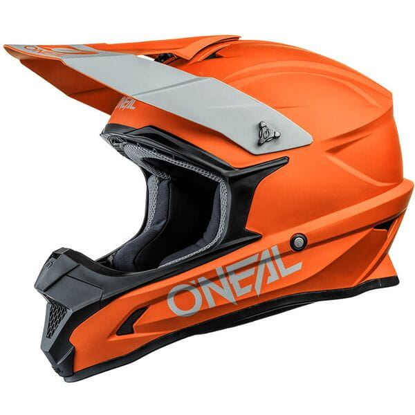O'Neal 2025 Motocross Helmet 1SRS Solid Orange